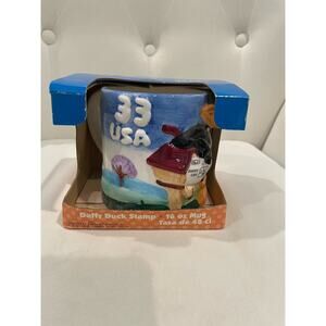 Looney Tunes‎ Vintage Stamp Collection Daffy Duck 16 oz mug 1999